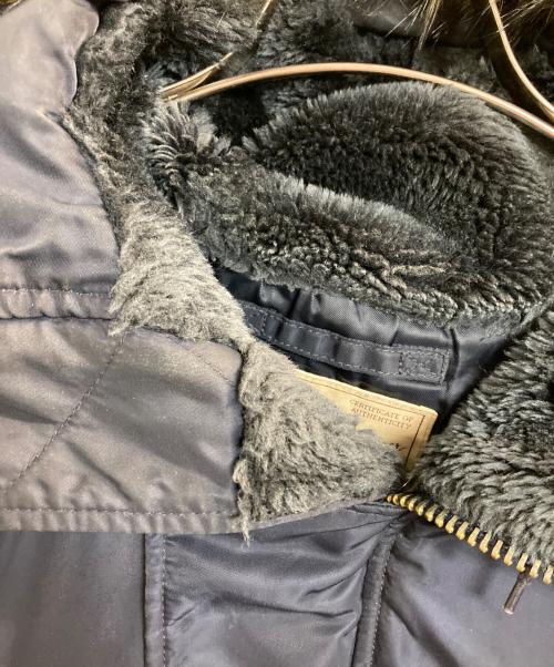 AVIREX（アヴィレックス）AVIREX (アヴィレックス) N-3B COMMERCIAL FLIGHT JACKET ネイビー サイズ:Ⅼの古着・服飾アイテム