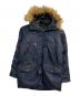 AVIREX（アヴィレックス）の古着「N-3B COMMERCIAL FLIGHT JACKET」｜ネイビー