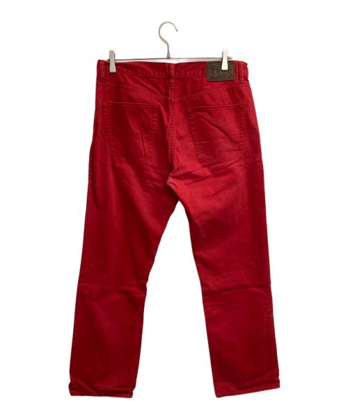 POLO RALPH LAUREN（ポロ・ラルフローレン）POLO RALPH LAUREN (ポロ・ラルフローレン) 650ストレートパンツ レッド サイズ:W34×L30の古着・服飾アイテム