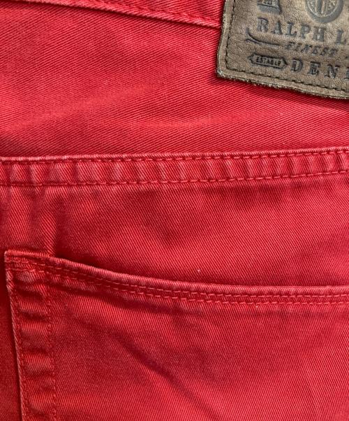 POLO RALPH LAUREN（ポロ・ラルフローレン）POLO RALPH LAUREN (ポロ・ラルフローレン) 650ストレートパンツ レッド サイズ:W34×L30の古着・服飾アイテム