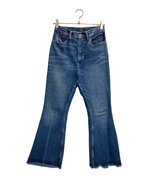 POLO RALPH LAUREN（ポロ・ラルフローレン）POLO RALPH LAUREN (ポロ・ラルフローレン) フレアデニムパンツ インディゴ サイズ:W28の古着・服飾アイテム