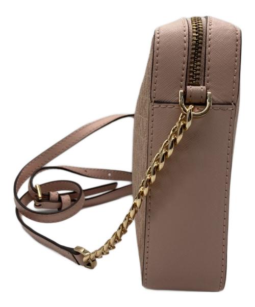 MICHAEL KORS（マイケルコース）MICHAEL KORS (マイケルコース) チェーンショルダーバッグ ピンクの古着・服飾アイテム