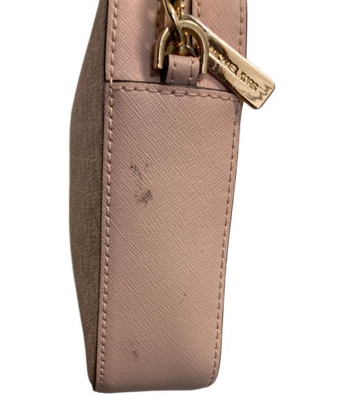 MICHAEL KORS（マイケルコース）MICHAEL KORS (マイケルコース) チェーンショルダーバッグ ピンクの古着・服飾アイテム