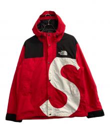 THE NORTH FACE×SUPREME（ザ ノース フェイス×シュプリーム）の古着「20FW S Logo Mountain Jacket」｜ブラック×レッド