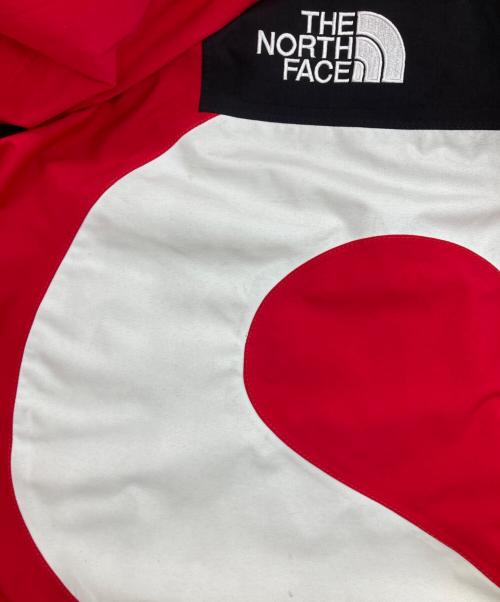 THE NORTH FACE（ザ ノース フェイス）THE NORTH FACE (ザ ノース フェイス) SUPREME (シュプリーム) 20FW S Logo Mountain Jacket ブラック×レッド サイズ:Ⅼの古着・服飾アイテム