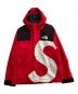 THE NORTH FACE（ザ ノース フェイス）の古着「20FW S Logo Mountain Jacket」｜ブラック×レッド