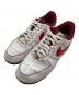 NIKE（ナイキ）の古着「AIR FORCE 1 07/ローカットスニーカー」｜レッド×ホワイト
