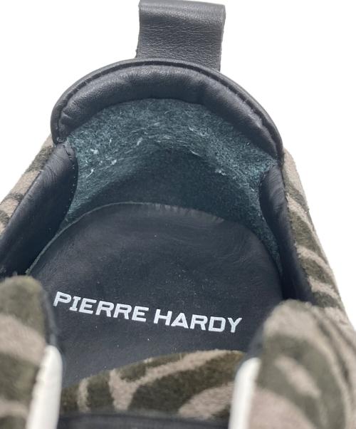 PIERRE HARDY（ピエールアルディ）PIERRE HARDY (ピエールアルディ) ゼブラ柄スリッポン ブラック×ブラウン サイズ:41の古着・服飾アイテム