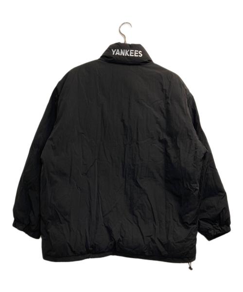 PERUSHU（ペルーシュ）Perushu (ペルーシュ) MLB (エムエルビー) 中綿ナイロンジャケット ブラック サイズ:Ⅼの古着・服飾アイテム