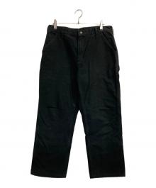 CarHartt（カーハート）の古着「裏地ブランケットペインターパンツ」｜ブラック