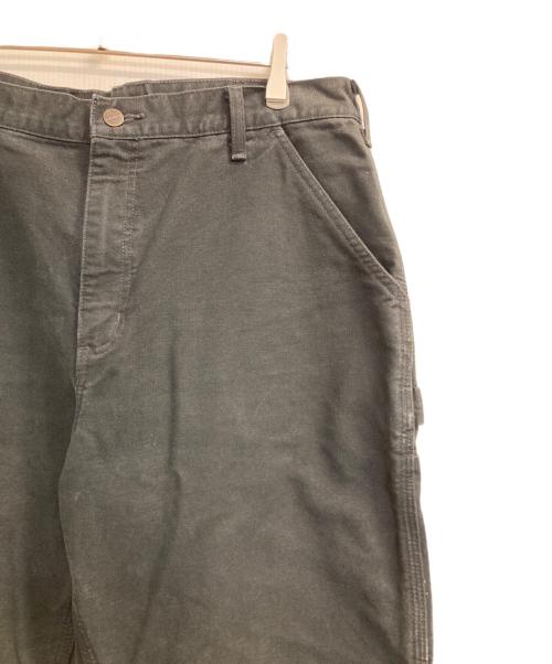 CarHartt（カーハート）CarHartt (カーハート) 裏地ブランケットペインターパンツ ブラック サイズ:Ｗ36×Ｌ32の古着・服飾アイテム