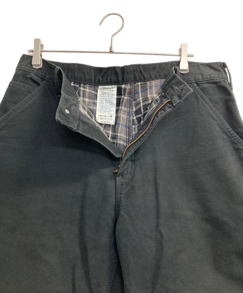 CarHartt（カーハート）CarHartt (カーハート) 裏地ブランケットペインターパンツ ブラック サイズ:Ｗ36×Ｌ32の古着・服飾アイテム