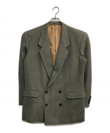 Christian Dior MONSIEUR（クリスチャンディオールムッシュ）の古着「オールドダブルツイードジャケット」｜グレー