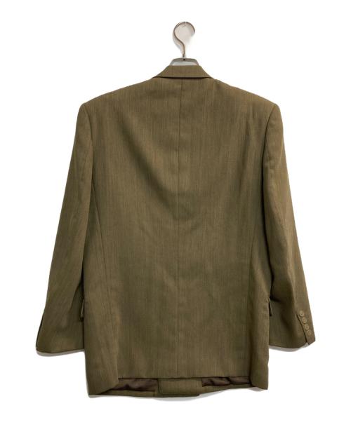 Christian Dior MONSIEUR（クリスチャンディオールムッシュ）Christian Dior MONSIEUR (クリスチャンディオールムッシュ) オールドダブルテーラードジャケット グリーン サイズ:Ⅼの古着・服飾アイテム