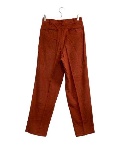 Christian Dior MONSIEUR（クリスチャンディオールムッシュ）Christian Dior MONSIEUR (クリスチャンディオールムッシュ) オールドスウェードライクスラックス レッド サイズ:85の古着・服飾アイテム