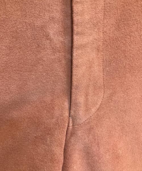 Christian Dior MONSIEUR（クリスチャンディオールムッシュ）Christian Dior MONSIEUR (クリスチャンディオールムッシュ) オールドスウェードライクスラックス レッド サイズ:85の古着・服飾アイテム