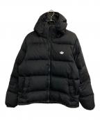 adidasアディダス）の古着「Rekive Down Regen Hooded Puffer Jacket」｜ブラック