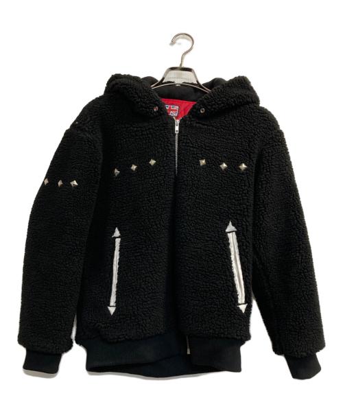 RALEIGH（ラリー）RALEIGH (ラリー) スタッズボアジャケット ブラック サイズ:Sの古着・服飾アイテム