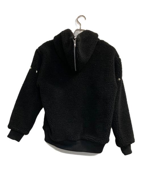 RALEIGH（ラリー）RALEIGH (ラリー) スタッズボアジャケット ブラック サイズ:Sの古着・服飾アイテム