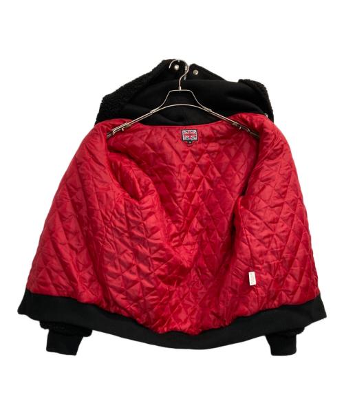 RALEIGH（ラリー）RALEIGH (ラリー) スタッズボアジャケット ブラック サイズ:Sの古着・服飾アイテム