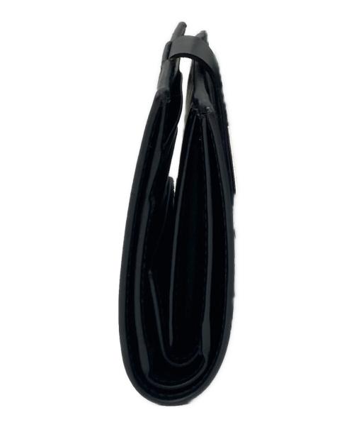 Salvatore Ferragamo（サルヴァトーレ フェラガモ）Salvatore Ferragamo (サルヴァトーレ フェラガモ) ガンチーニコンパクトウォレット ブラックの古着・服飾アイテム