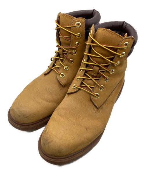 Timberland（ティンバーランド）Timberland (ティンバーランド) プレミアム レザー 6インチ ウォーター レジスタント レースアップ ブーツ キャメル サイズ:US 9.5Wの古着・服飾アイテム