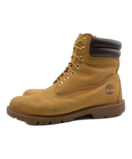 Timberland（ティンバーランド）Timberland (ティンバーランド) プレミアム レザー 6インチ ウォーター レジスタント レースアップ ブーツ キャメル サイズ:US 9.5Wの古着・服飾アイテム