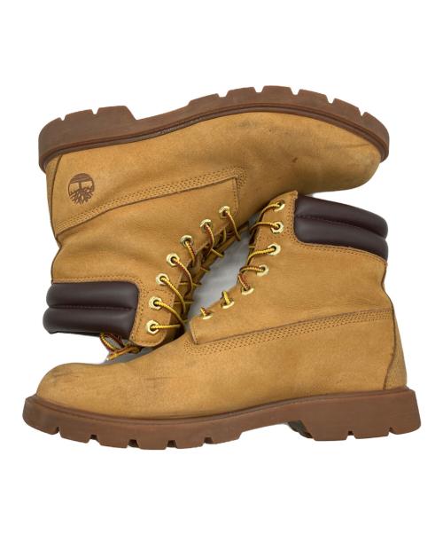 Timberland（ティンバーランド）Timberland (ティンバーランド) プレミアム レザー 6インチ ウォーター レジスタント レースアップ ブーツ キャメル サイズ:US 9.5Wの古着・服飾アイテム