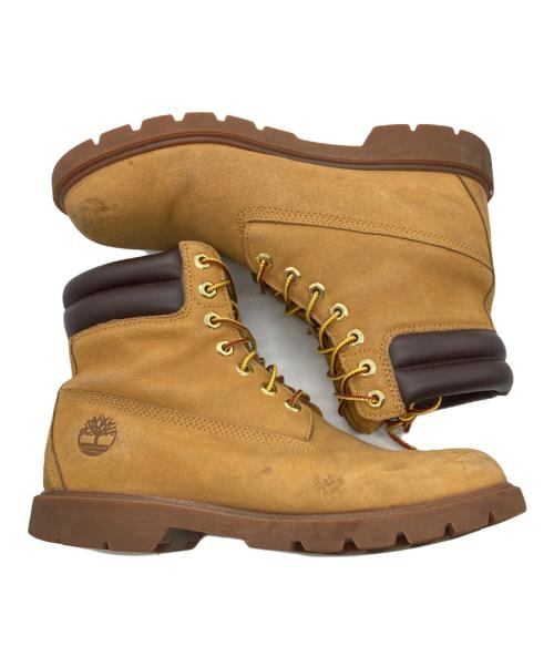 Timberland（ティンバーランド）Timberland (ティンバーランド) プレミアム レザー 6インチ ウォーター レジスタント レースアップ ブーツ キャメル サイズ:US 9.5Wの古着・服飾アイテム