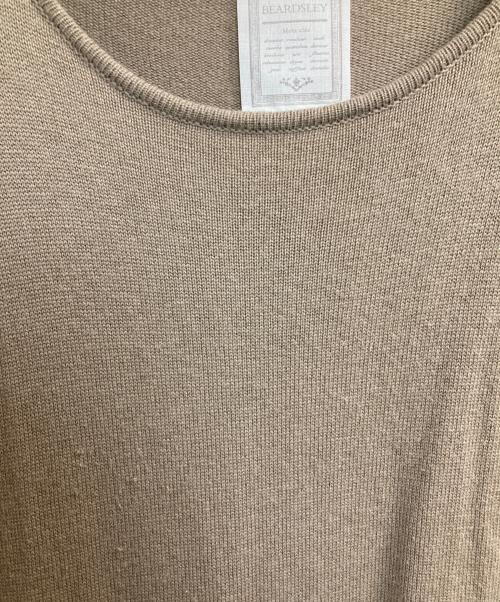 BEARDSLEY（ビアズリー）BEARDSLEY (ビアズリー) リボン刺繍チュニック ブラウン サイズ:Ｆの古着・服飾アイテム
