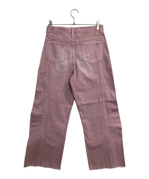 YENN（イエン）YENN (イエン) KNEE TUCK DENIM PT ピンク サイズ:40 未使用品の古着・服飾アイテム
