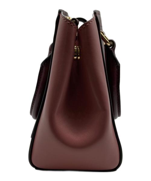 MICHAEL KORS（マイケルコース）MICHAEL KORS (マイケルコース) ショルダーバッグ レッドの古着・服飾アイテム