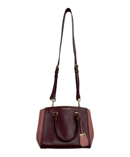 MICHAEL KORS（マイケルコース）MICHAEL KORS (マイケルコース) ショルダーバッグ レッドの古着・服飾アイテム