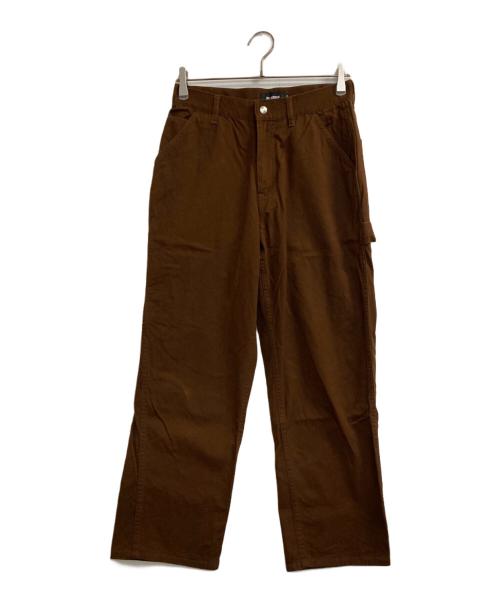 X-LARGE（エクストララージ）X-LARGE (エクストララージ) EMBROIDERY PAINTER PANTS ブラウン サイズ:76㎝（Ｗ30）の古着・服飾アイテム