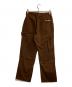 X-LARGE (エクストララージ) EMBROIDERY PAINTER PANTS ブラウン サイズ:76㎝（Ｗ30）：5000円
