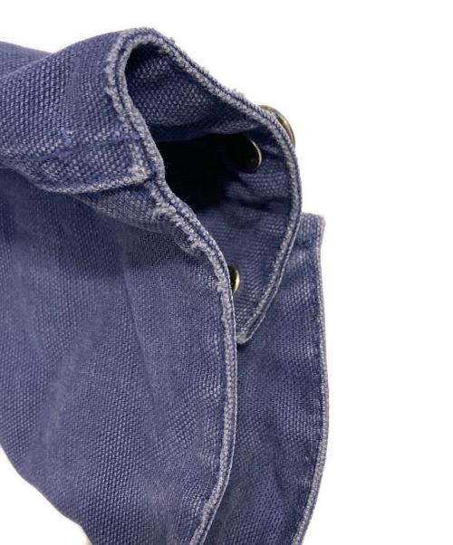 Abercrombie & Fitch（アバクロンビー アンド フィッチ）Abercrombie & Fitch (アバクロンビー アンド フィッチ) ハーフジップダックアノラックプルオーバー ブルー サイズ:ＸＬの古着・服飾アイテム