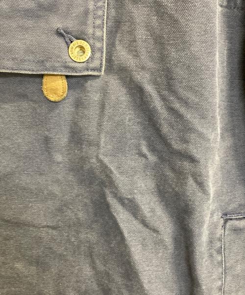 Abercrombie & Fitch（アバクロンビー アンド フィッチ）Abercrombie & Fitch (アバクロンビー アンド フィッチ) ハーフジップダックアノラックプルオーバー ブルー サイズ:ＸＬの古着・服飾アイテム
