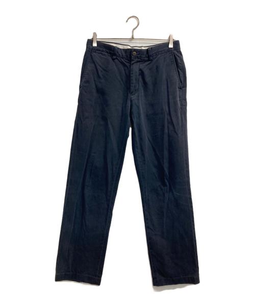 POLO RALPH LAUREN（ポロ・ラルフローレン）POLO RALPH LAUREN (ポロ・ラルフローレン) CLASSIC FITパンツ/クラシックフィットパンツ ネイビー サイズ:Sの古着・服飾アイテム