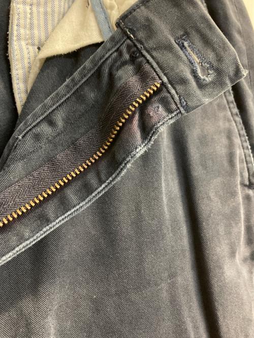 POLO RALPH LAUREN（ポロ・ラルフローレン）POLO RALPH LAUREN (ポロ・ラルフローレン) CLASSIC FITパンツ/クラシックフィットパンツ ネイビー サイズ:Sの古着・服飾アイテム
