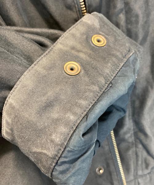 NAUTICA（ノーティカ）NAUTICA (ノーティカ) 襟レザーカバーオール ネイビー サイズ:Ｓの古着・服飾アイテム