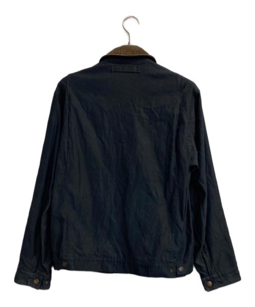 NAUTICA（ノーティカ）NAUTICA (ノーティカ) 襟レザーカバーオール ネイビー サイズ:Ｓの古着・服飾アイテム