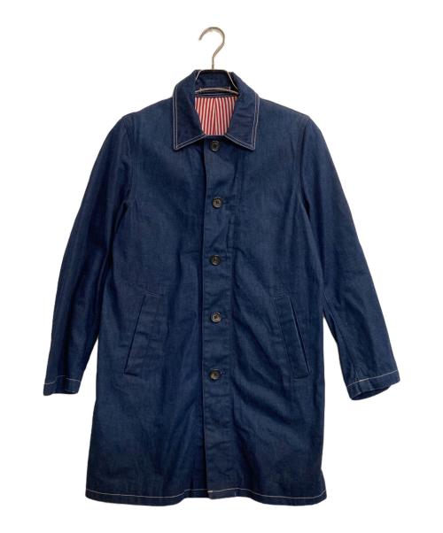 WACKO MARIA（ワコマリア）WACKO MARIA (ワコマリア) デニムショップコート インディゴ サイズ:Ｓの古着・服飾アイテム
