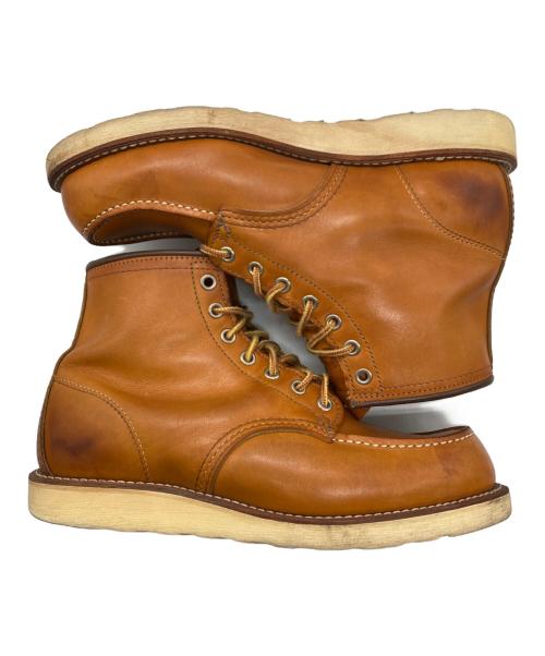RED WING（レッドウィング）RED WING (レッドウィング) IRISH SETTER 6 MOC ウィスキー サイズ:US 7Eの古着・服飾アイテム