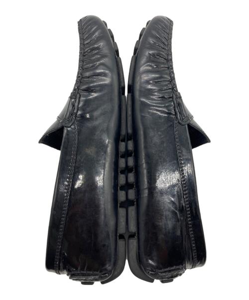 LOUIS VUITTON（ルイ ヴィトン）LOUIS VUITTON (ルイ ヴィトン) パテントレザードライビングシューズ ブラック サイズ:39の古着・服飾アイテム