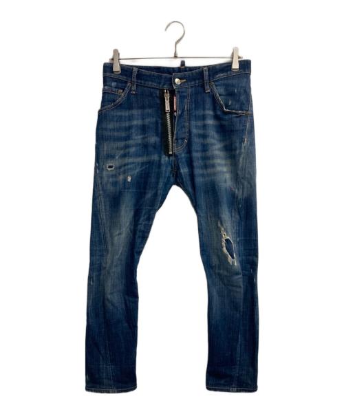DSQUARED2（ディースクエアード）DSQUARED2 (ディースクエアード) Classic kenny Jean インディゴ サイズ:44の古着・服飾アイテム