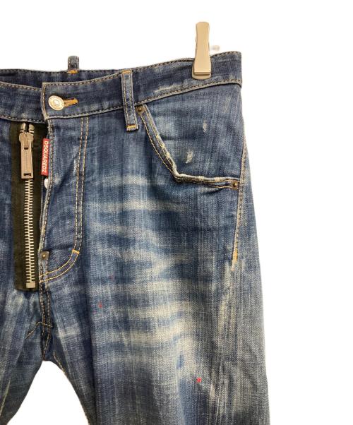 DSQUARED2（ディースクエアード）DSQUARED2 (ディースクエアード) Classic kenny Jean インディゴ サイズ:44の古着・服飾アイテム