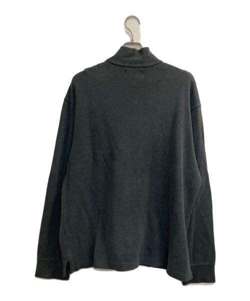 POLO RALPH LAUREN（ポロ・ラルフローレン）POLO RALPH LAUREN (ポロ・ラルフローレン) ハーフジップスウェット グレー サイズ:Ｌの古着・服飾アイテム