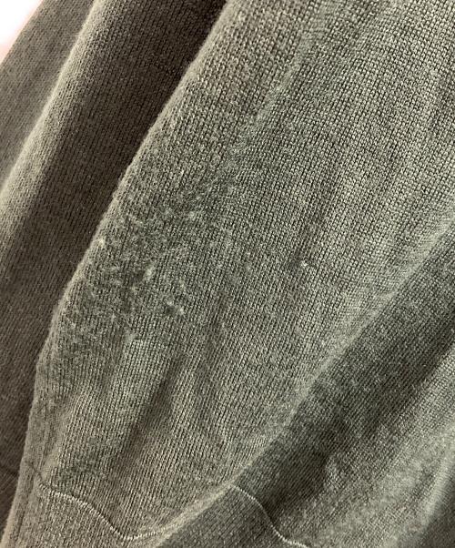 LACOSTE（ラコステ）LACOSTE (ラコステ) ウォッシャブルウールVネックニットカーディガン グリーン サイズ:4の古着・服飾アイテム