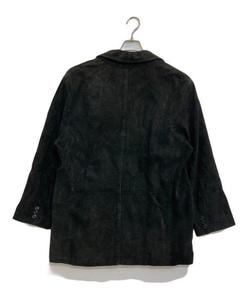 POLITIX（ポリティックス）POLITIX (ポリティックス) スウェードジャケット ブラック サイズ:XLの古着・服飾アイテム