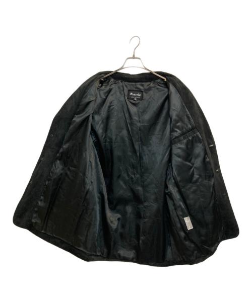 POLITIX（ポリティックス）POLITIX (ポリティックス) スウェードジャケット ブラック サイズ:XLの古着・服飾アイテム